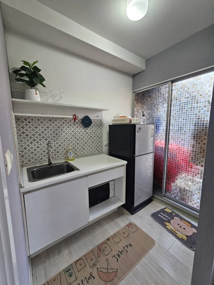 Plum Condo Rangsit Fresh for rent, 6th floor, fully furnished and ready to move in. Book now!