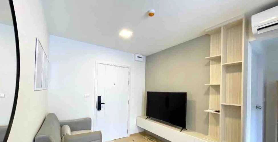 Plum Condo Rangsit Fresh for rent, 7th floor, unobstructed view, fully furnished. Book now, don't miss out!