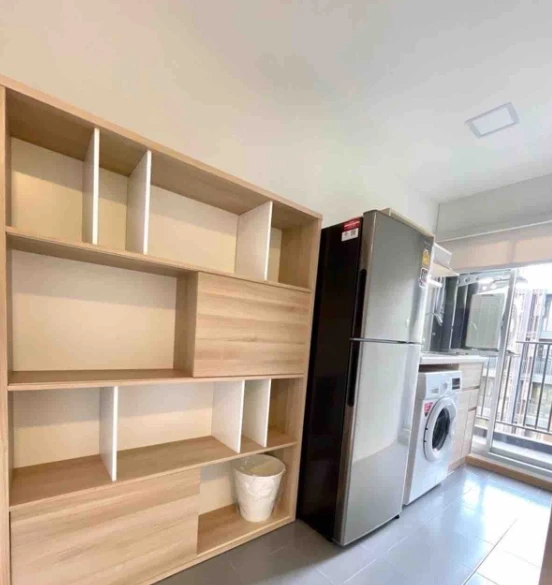 Plum Condo Rangsit Fresh for rent, 7th floor, unobstructed view, fully furnished. Book now, don't miss out!