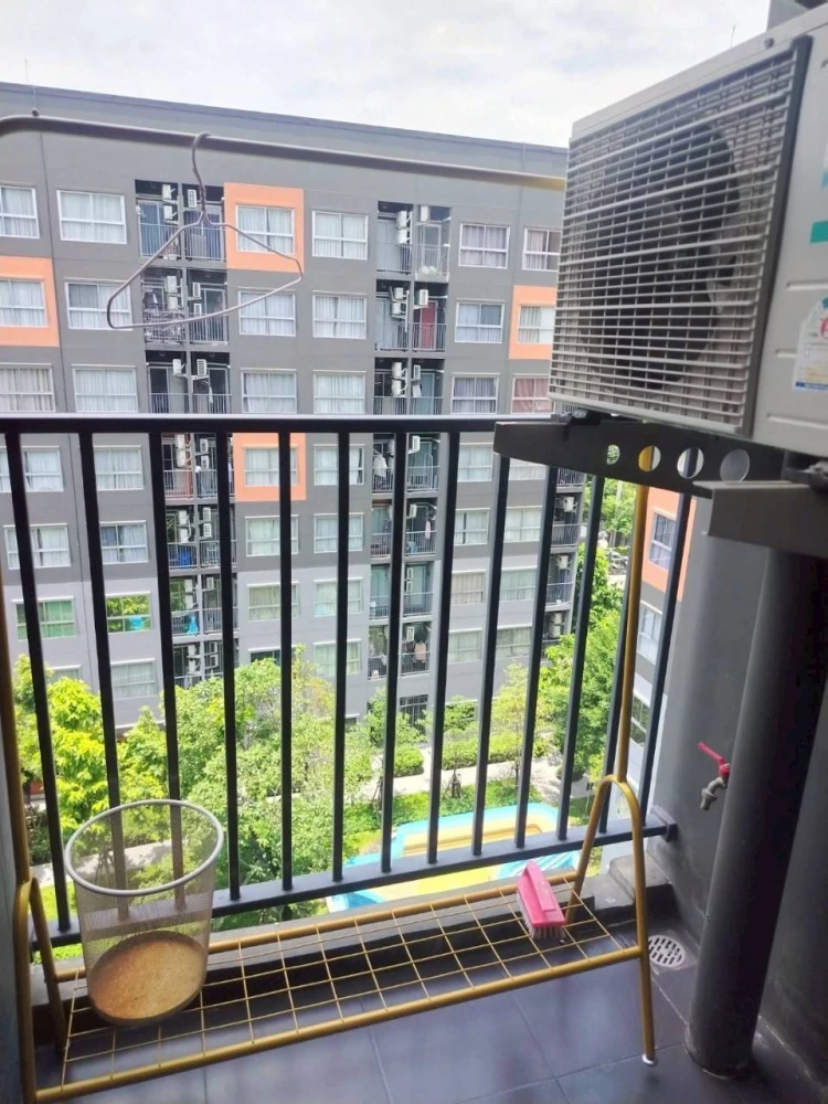 Plum Condo Rangsit Fresh for rent, 7th floor, nice room, fully furnished, interested, reserve now, urgent.
