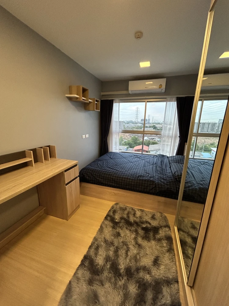 Plum Condo Rangsit Fresh for rent, 8th floor, nice room, fully furnished, reserve now.