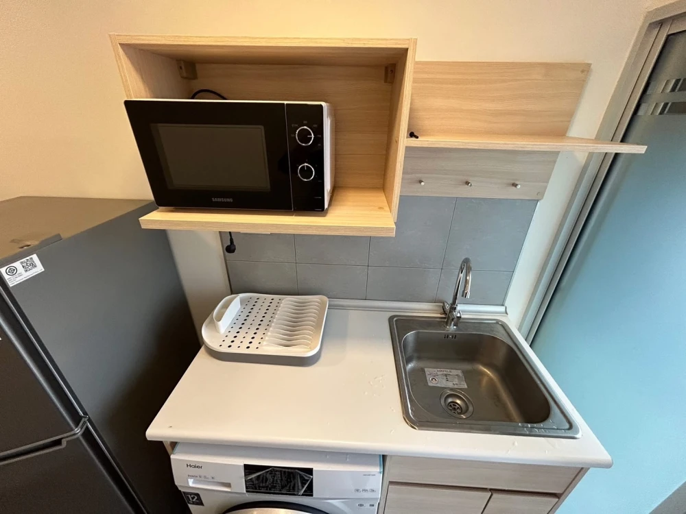 Plum Condo Rangsit Fresh for rent, 8th floor, nice room, fully furnished, reserve now.