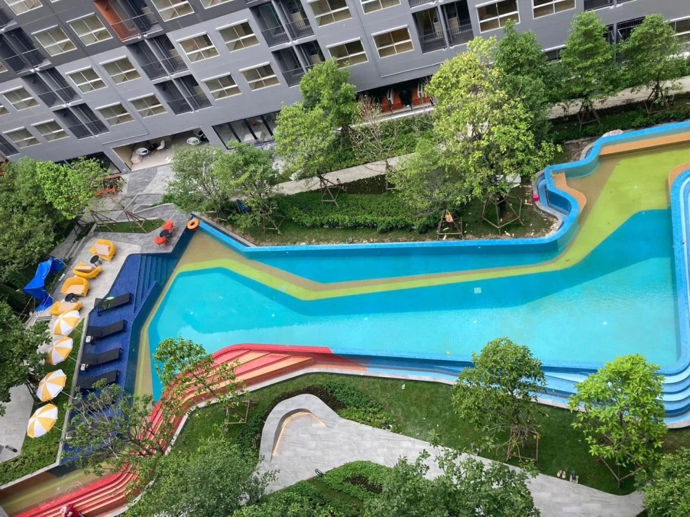 Plum Condo Rangsit Fresh for rent, 8th floor, nice room, fully furnished, reserve now.