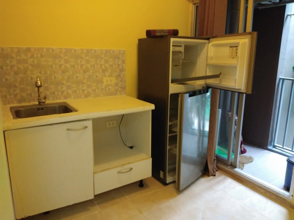 Plum Condo Samakkhi for rent, 2nd floor. Nice, fully furnished. Book now! Hurry!