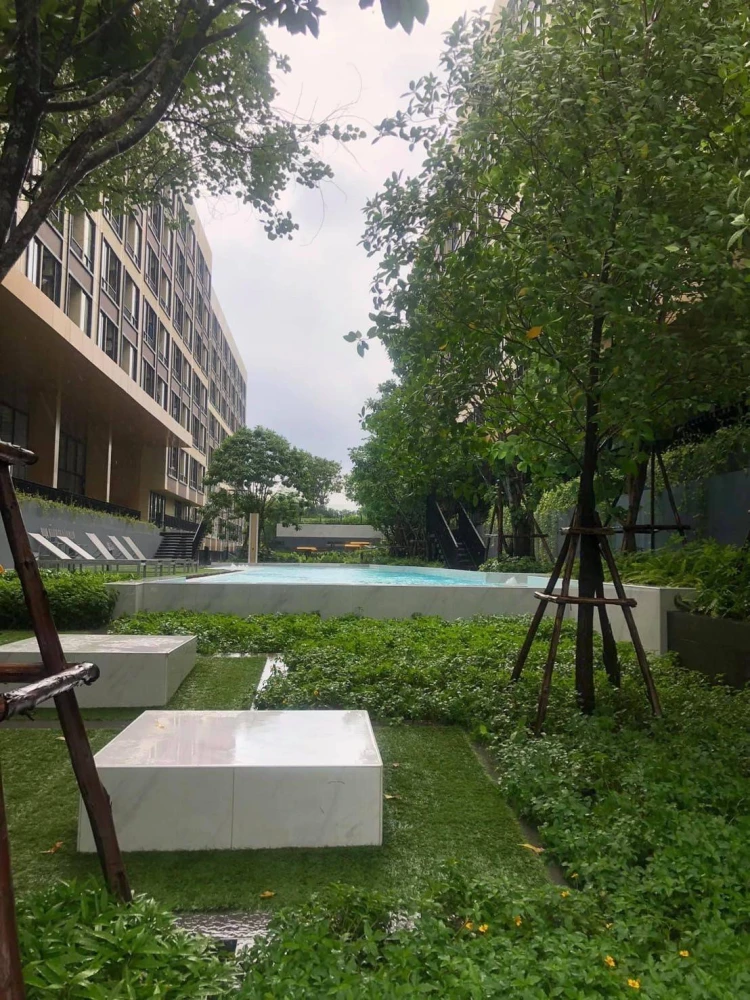 For rent: Plum Condo Saphanmai Station, 5th floor, fully furnished room, ready to move in. Interested? Hurry and reserve now! Urgent!