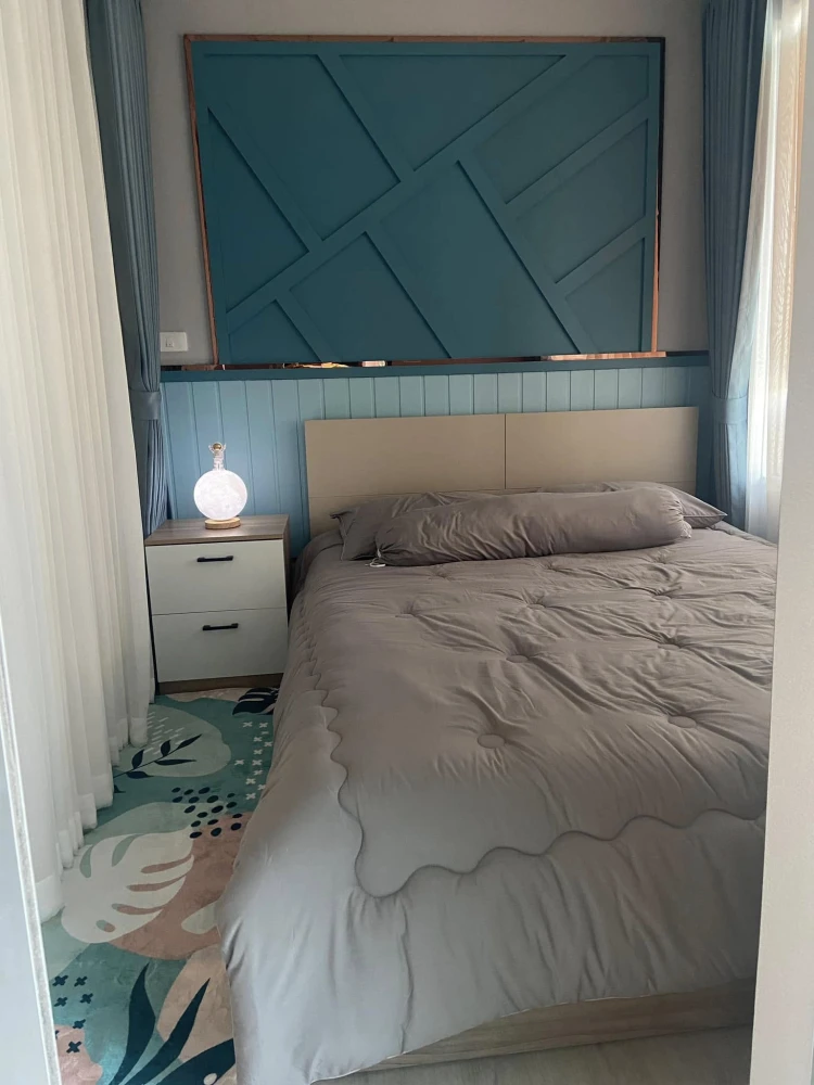 ให้เช่า Plum Condo Sukhumvit 62 ขนาดห้อง 28.94 ตร.ม. ชั้น 7 ตกแต่งห้องสวย โทนสีสบายตาน่าอยู่ แบบนี้ต้องจอง