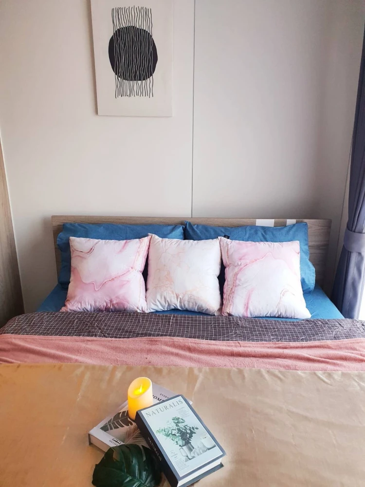 Plum Condo Sukhumvit 97.1 for rent, 8th floor. Beautiful and comfortable unit, fully furnished. Book now!