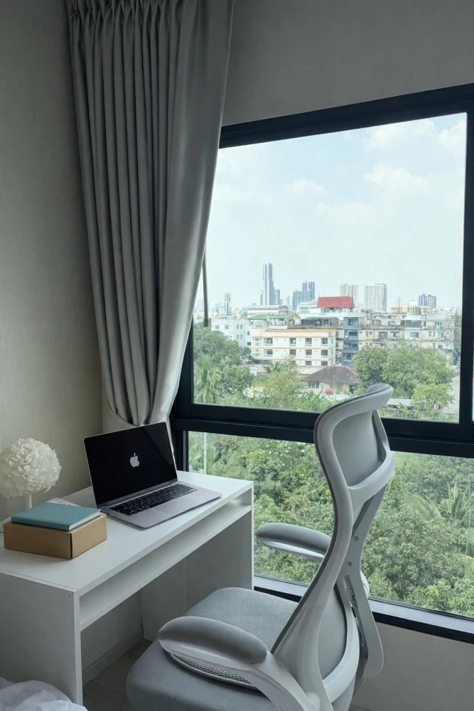Plum Condo Sukhumvit 97/1 for rent. A lovely unit, fully furnished with appliances. Don't miss out!