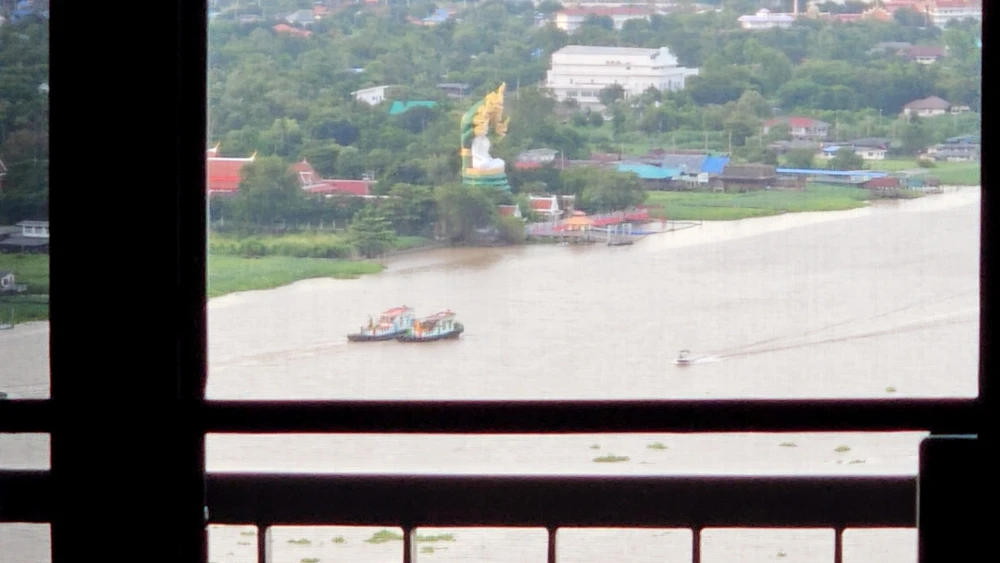 Politan Aqua for rent, North side, Building A, beautiful view of the Chao Phraya River, 26th floor, highest point, don't miss it.