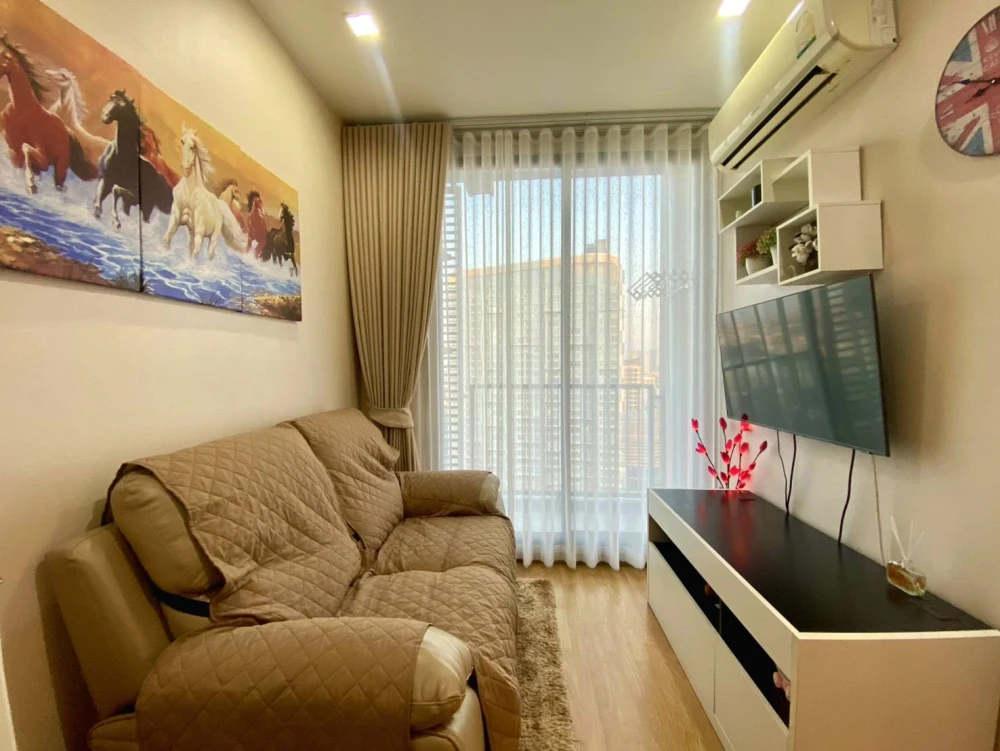 ให้เช่า Q House Sukhumvit 79 ชั้น 22 วิวแม่น้ําเจ้าพระยา แต่งครบ น่าอยู่ จองเลย