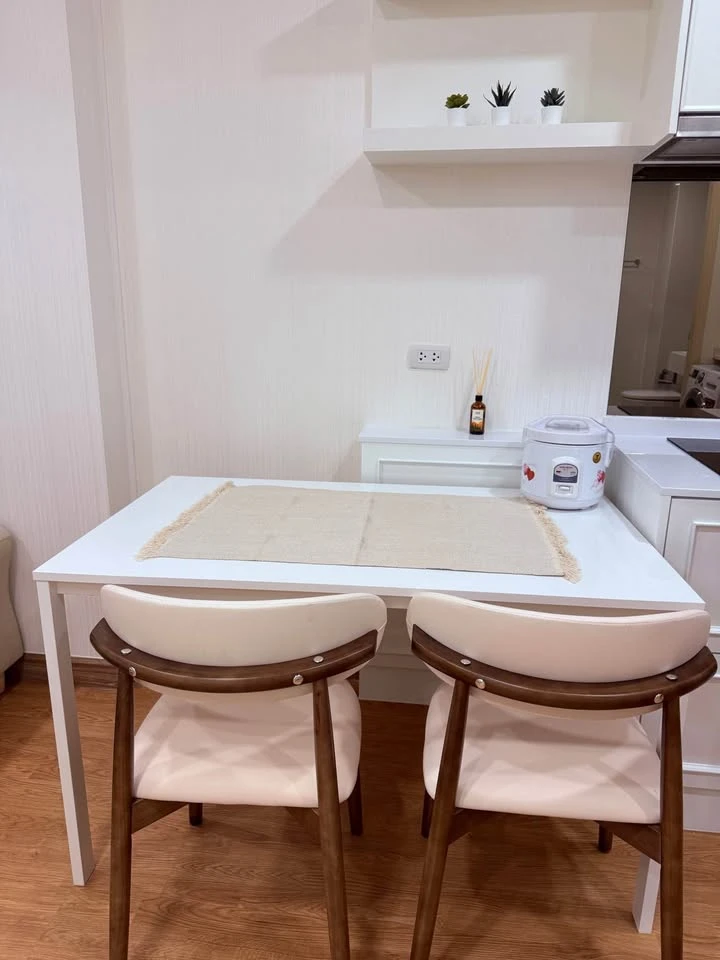 For rent: Q House Sukhumvit 79, ready to move in, fully furnished, spacious and comfortable. Reserve now!