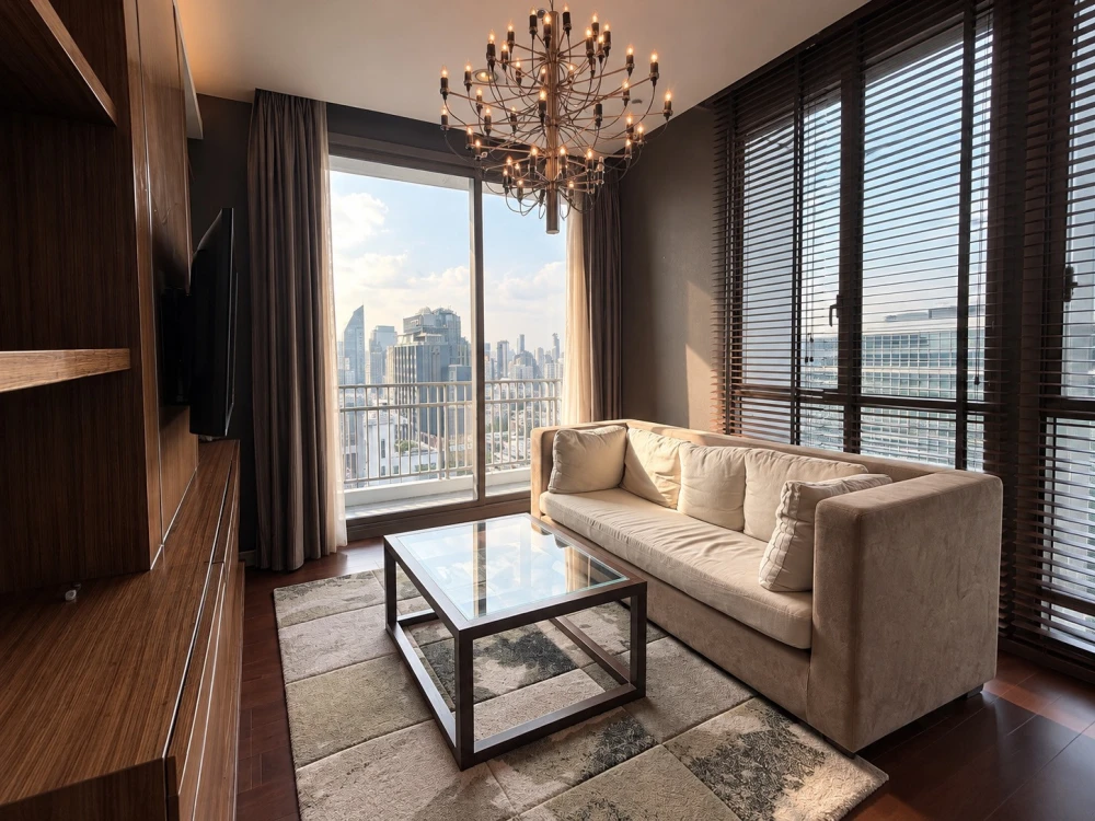 For rent: Fully furnished unit at Quattro by Sansiri, located on the 27th floor and ready for move-in. Book now—don’t wait!