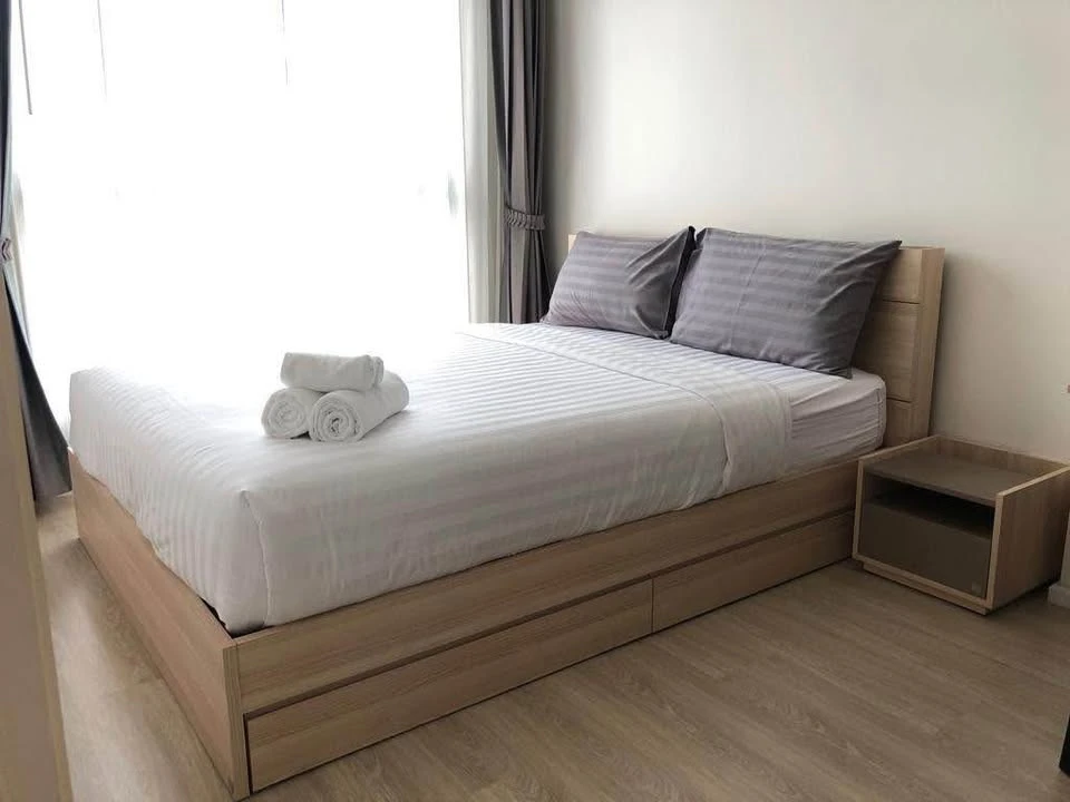 Quinn Ratchada 17 for rent, 12th floor, nice room, fully furnished, reserve now!