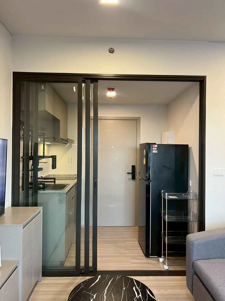 For rent: Quintara MHy’DEN Pho Nimit, studio room, 16th floor. High floor with stunning views at an affordable price. Convenient and fully equipped. B