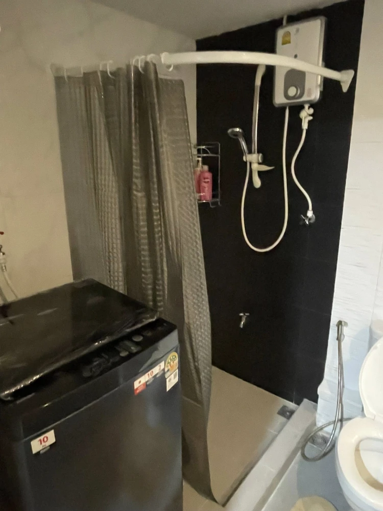For rent Ratchada Orchid Condo, ready to move in, just drag one suitcase and move in!