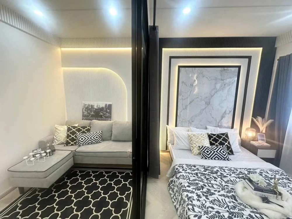 ให้เช่า RATCHADA PRESTIGE LADPRAO 48 ชั้น 2 อาคาร A วิวไพรเวท วิวไม่บัง รับลมสบาย ตกแต่งสวยมาก ต้องจอง