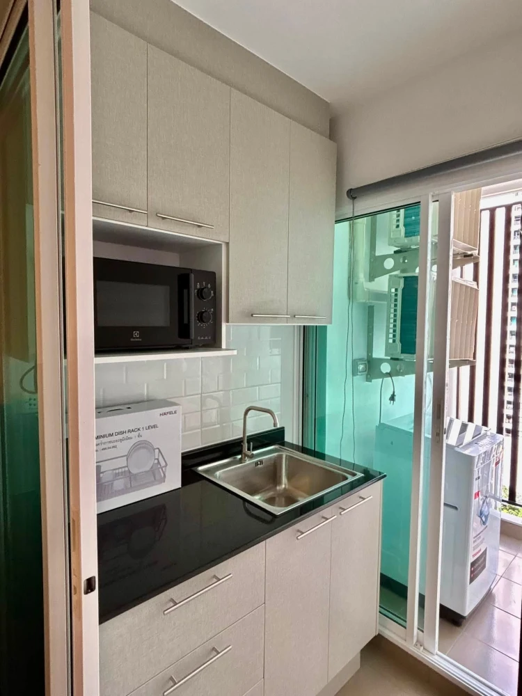 ให้เช่า Regent Home Bangna 1 ห้องนอน 1 ห้องน้ำ ตกแต่งคุมโทน เฟอร์นิเจอร์ครบครัน จองเลย