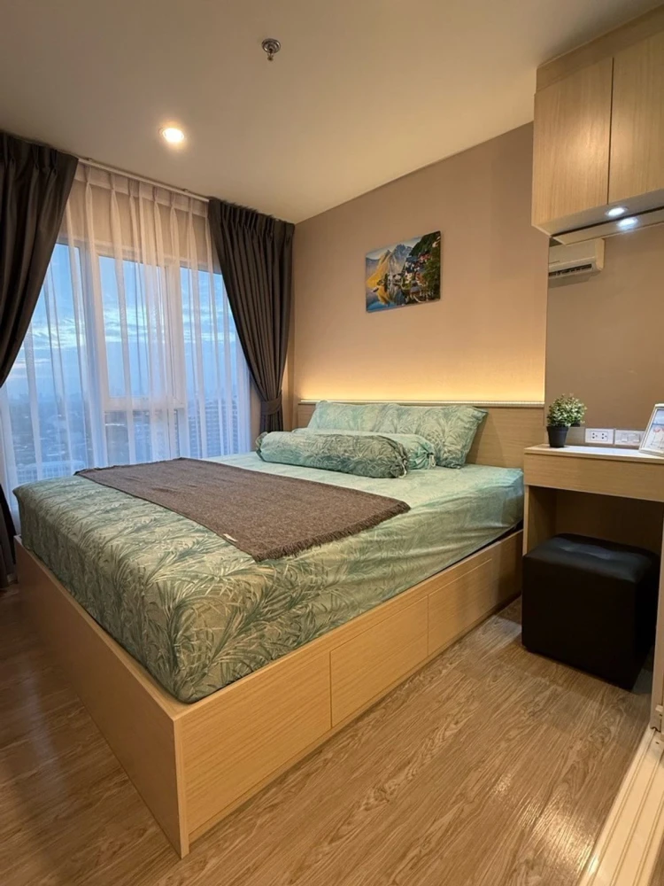 For rent: Regent Home Bangna, 23rd floor, river view, fully furnished, reserve now, don't miss out!