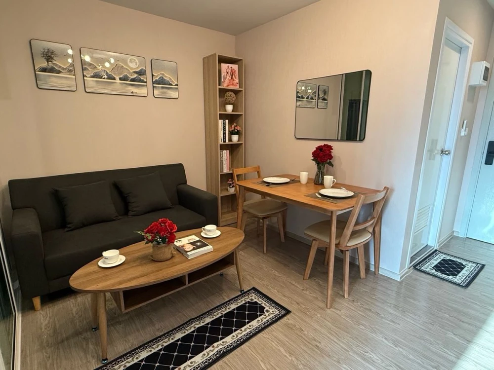 For rent: Regent Home Bangna, 23rd floor, river view, fully furnished, reserve now, don't miss out!