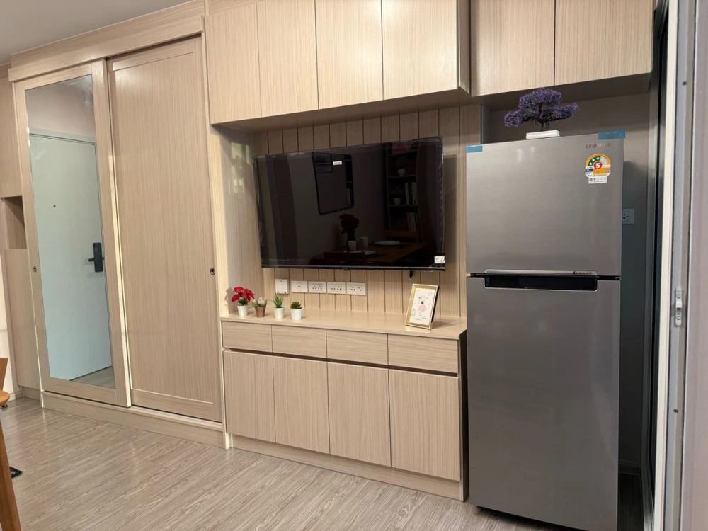 For rent: Regent Home Bangna, 23rd floor, river view, fully furnished, reserve now, don't miss out!