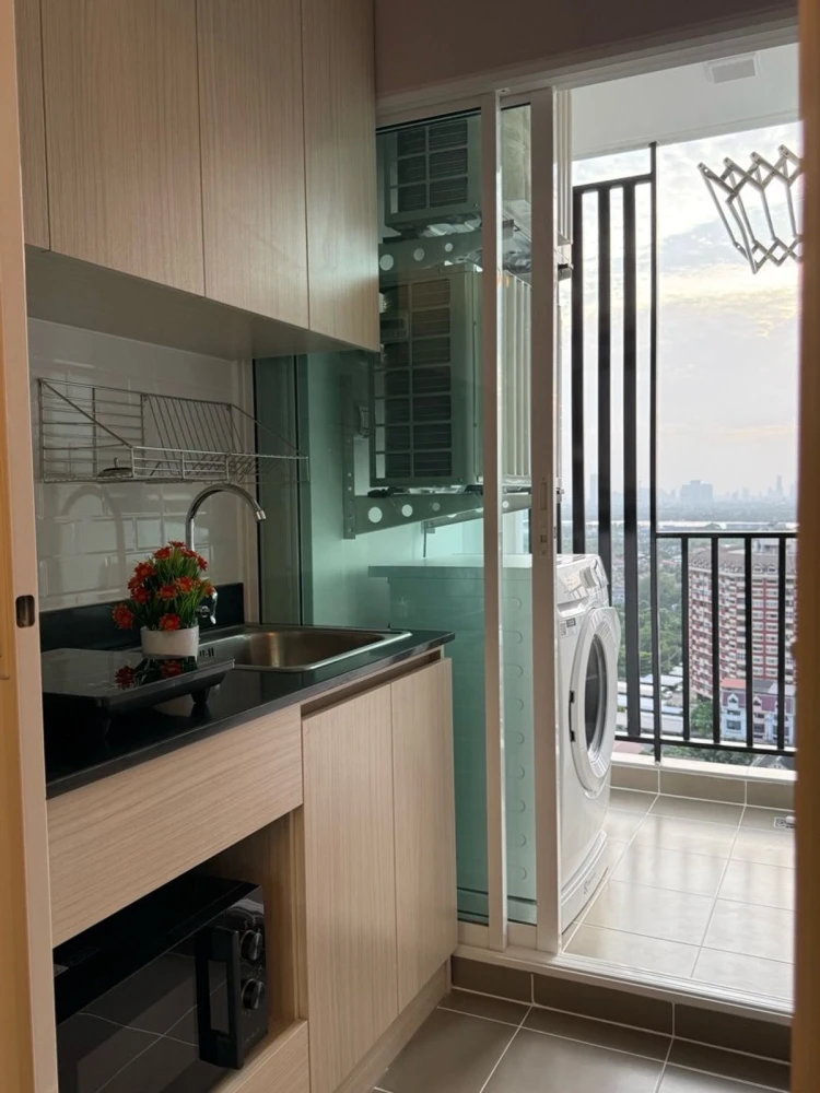 For rent: Regent Home Bangna, 23rd floor, river view, fully furnished, reserve now, don't miss out!