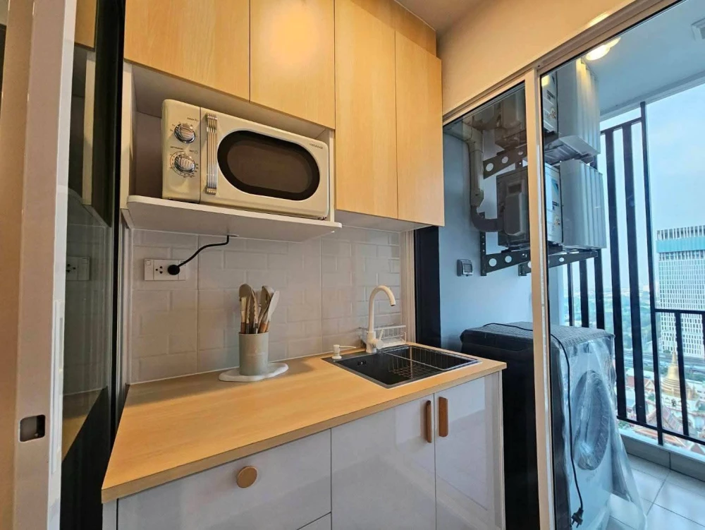 For rent: Regent Home Bangna, 24th floor, unobstructed view, beautiful room, fully furnished. Book now! (Quickly!)