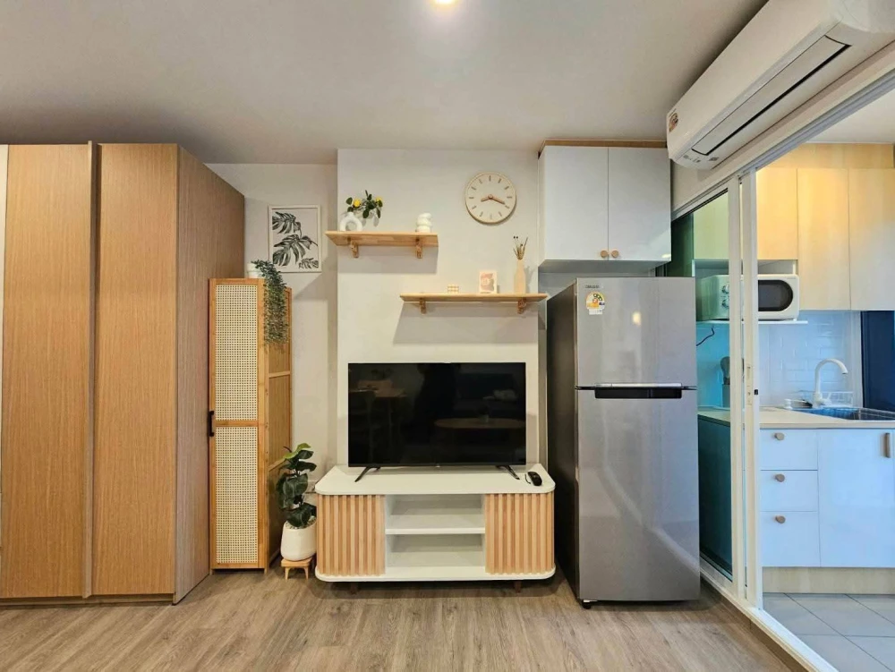 For rent: Regent Home Bangna, 24th floor, unobstructed view, beautiful room, fully furnished. Book now! (Quickly!)