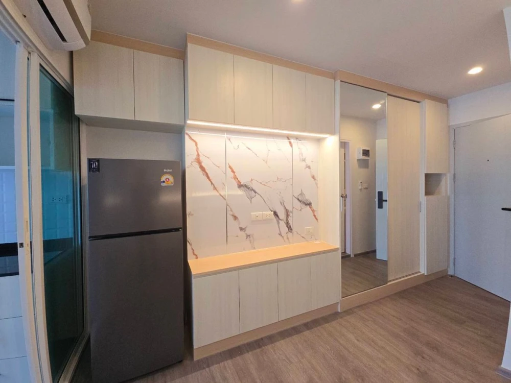 ให้เช่า Regent Home Bangna ชั้น 25 วิวโล่ง ห้องกั้น แต่งครบ พร้อมอยู่ จองเลยจ้า