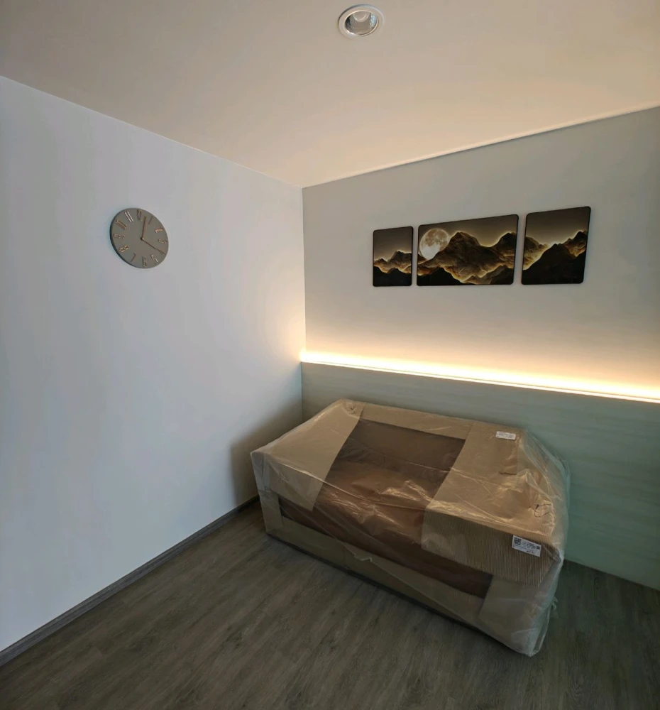 ให้เช่า Regent Home Bangna ชั้น 25 วิวโล่ง ห้องกั้น แต่งครบ พร้อมอยู่ จองเลยจ้า