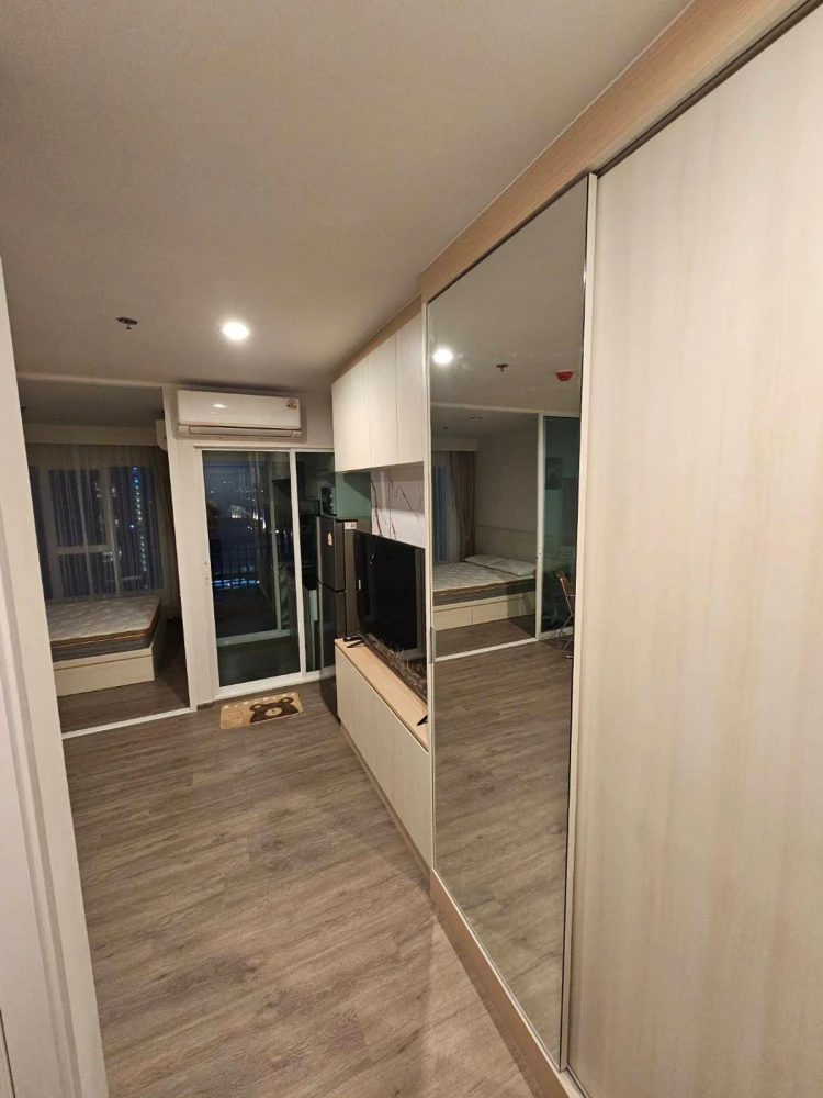 ให้เช่า Regent Home Bangna ชั้น 25 วิวโล่ง ห้องกั้น แต่งครบ พร้อมอยู่ จองเลยจ้า