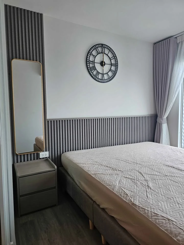 ให้เช่า Regent Home Bangna ชั้น 26 ชั้นสูงมากๆ เฟอร์นิเจอร์+เครื่องใช้ไฟฟ้าครบ แต่งสวย พร้อมเข้าอยู่