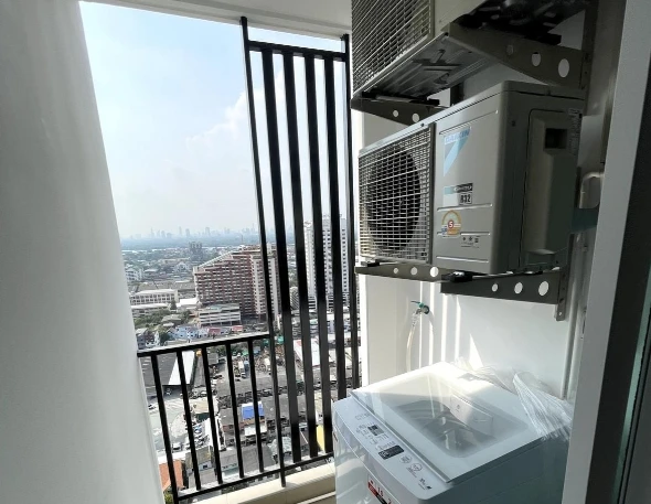 For rent: Regent Home Bangna, 26th floor, fully furnished, very livable. Book now! Don't miss out!
