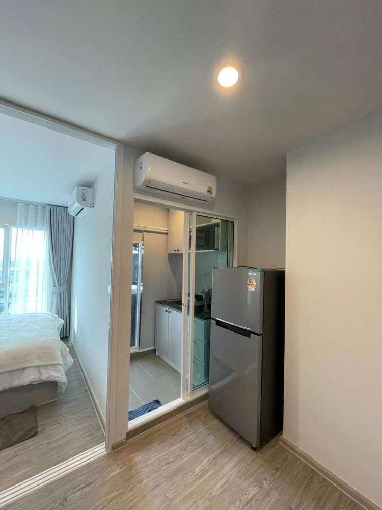 For rent: Regent Home Bangna, 30th floor, river view, corner room with privacy, convenient and complete here. Book now, don't miss out.