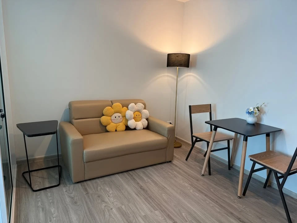 For rent: Regent home bangna, usable area 28 sq m, 12th floor, Building A, fully furnished, ready to move in, must hurry and reserve now.