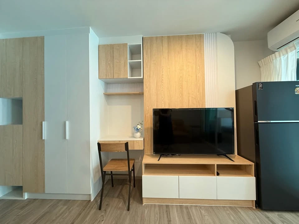 For rent: Regent home bangna, usable area 28 sq m, 12th floor, Building A, fully furnished, ready to move in, must hurry and reserve now.