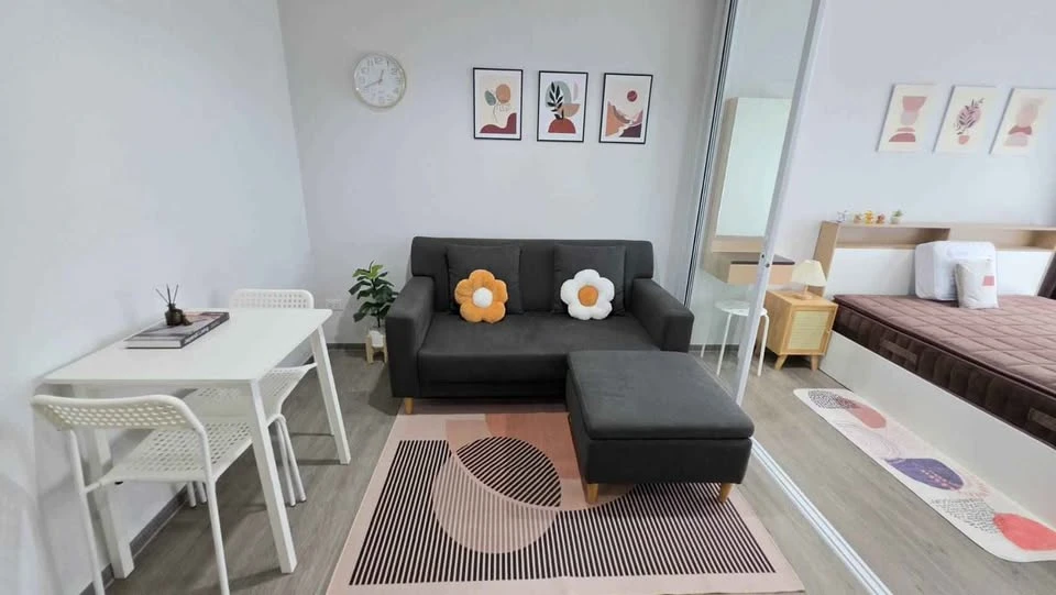 ให้เช่า Regent Home Bangna วิวสระ + วิวสวน แบบไม่ต้องก้ม ไม่ใกล้ลิฟท์และห้องขยะ ห้องไม่ร้อน ต้องจอง