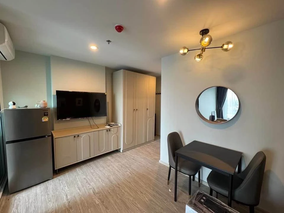 For rent: Regent Home Bangna, high floor, fully furnished with appliances. Book now!