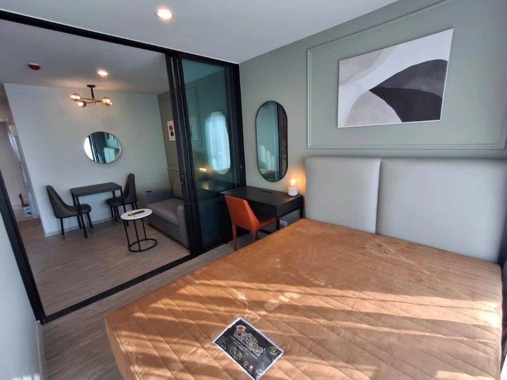 For rent: Regent Home Bangna, high floor, fully furnished with appliances. Book now!