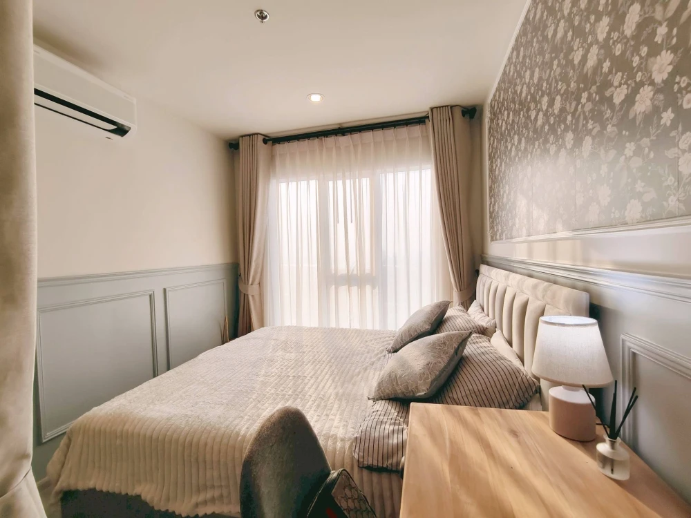 For rent: Regent Home Bangna, high floor, comfortable living, built-in interior, stunning Chao Phraya River view. Book now, don't miss out! +++
