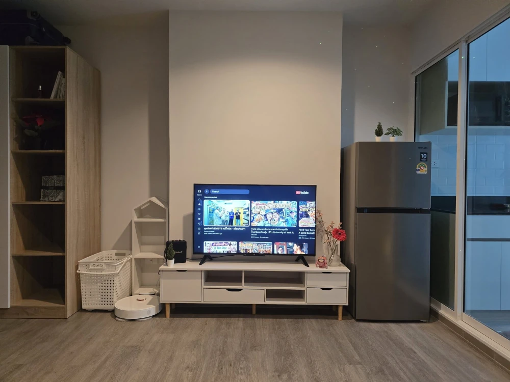 ให้เช่า Regent Home Bangna ห้องน่าอยู่ ทำเลดี มาพร้อมโซฟาตัวใหญ่น่านั่ง เห็นวิวสวน ห้ามพลาด