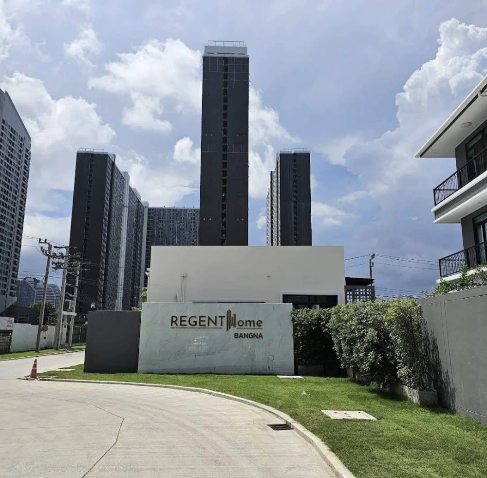 ให้เช่า Regent Home Bangna ห้องน่าอยู่ เฟอรพร้อม ชั้นสูงน่าอยู่ จองเลย