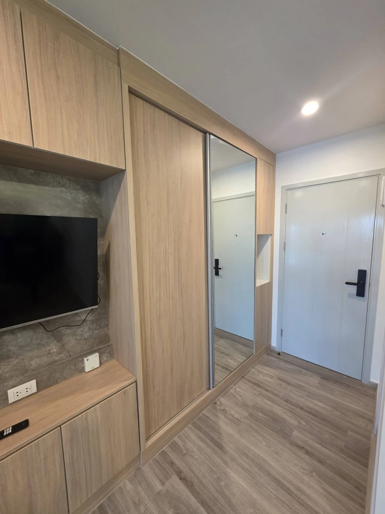 For rent: Regent Home Bangna. Beautifully decorated unit with built-in cabinetry throughout, including the kitchen. Book now before it's too late!