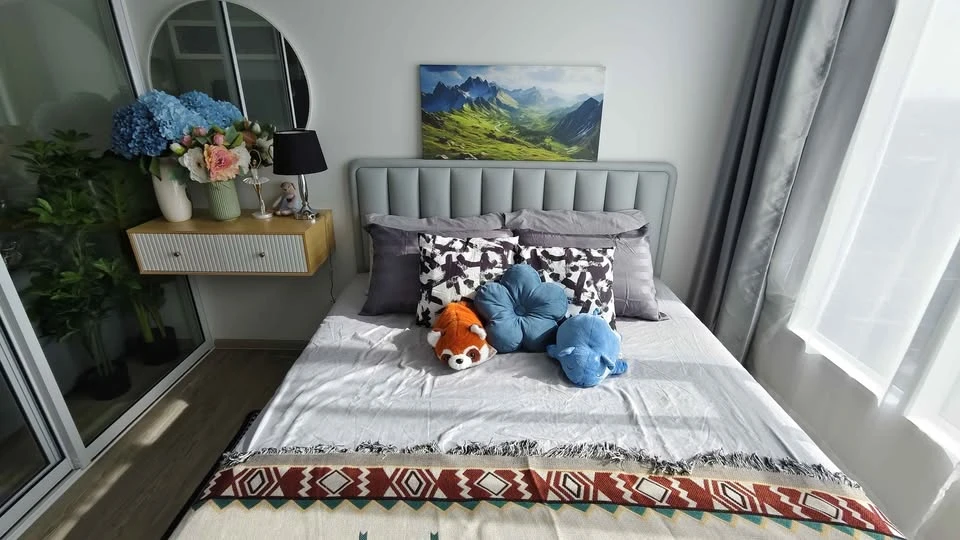 For rent: Regent Home Bangna, beautifully decorated room with complete amenities. Just bring your suitcase and move in!