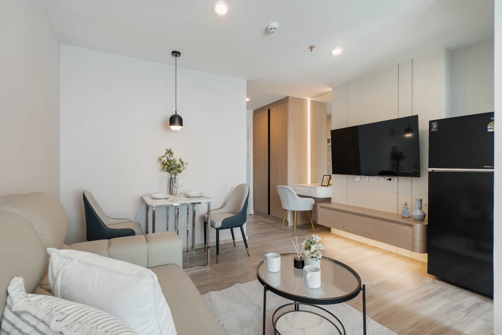 ให้เช่า Regent Home Bangna ห้องแต่งสวยคุมโทน มาพร้อมสิ่งอำนวยความสะดวกครบครัน ดีแบบนี้จะรออะไร
