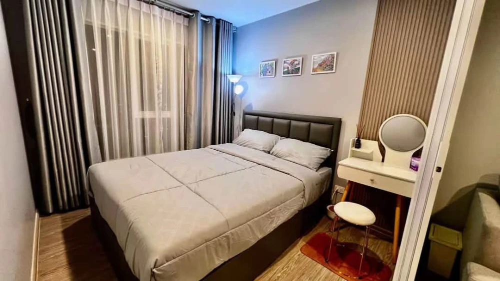For rent: Regent Home Bangna, beautifully decorated in minimalist style, fully furnished. Just bring your suitcase and move in!