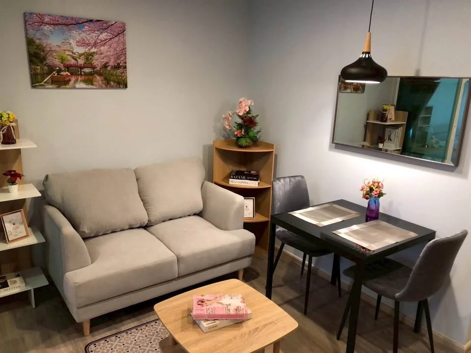 ให้เช่า Regent Home Bangna อาคาร A ชั้น 18 ตกแต่งเฟอร์นิเจอร์สวย ครบเซ็ต จองก่อนได้ก่อน