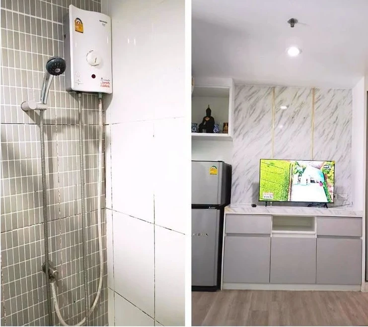 For rent: Regent Home Bangson Phase 2. A lovely unit with high-quality built-in furniture. Just bring your bags and move in!