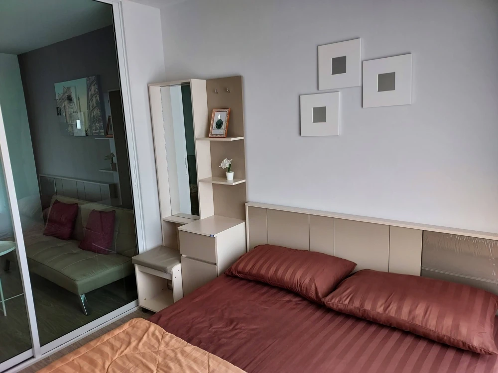 For rent: Regent Home Sukhumvit 97/1. Unobstructed view, fully furnished, includes washing machine, ready to move in.