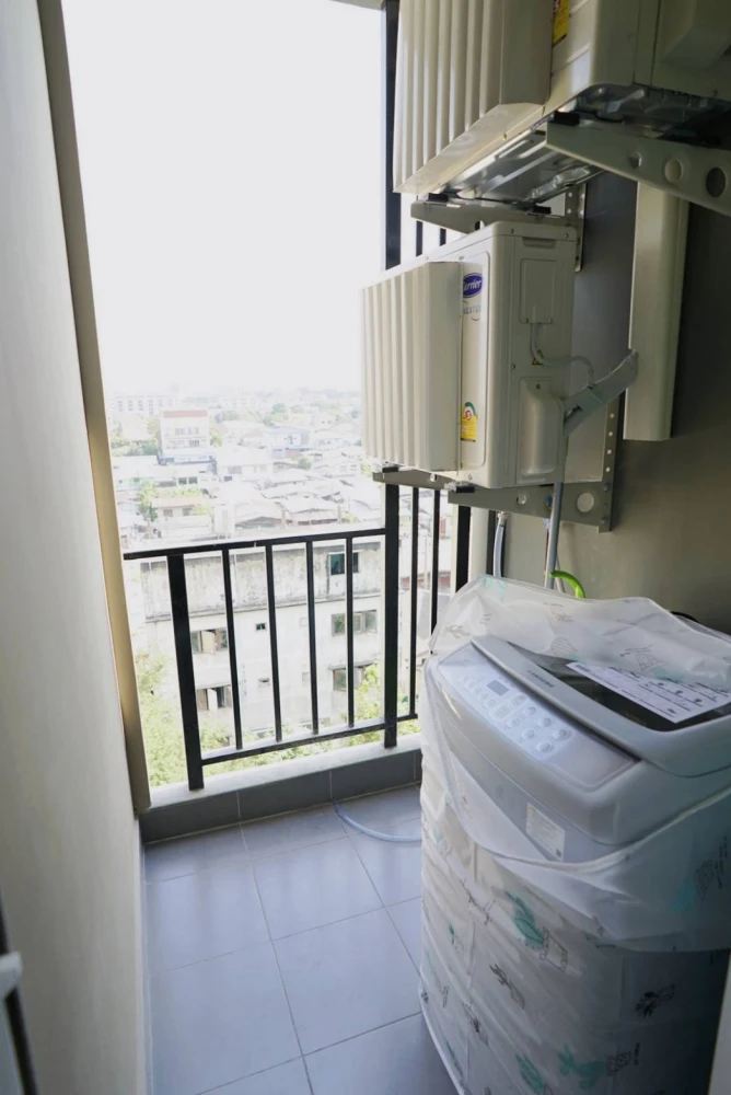 For rent: Regent Home Sukhumvit 97/1. Unobstructed view, fully furnished, includes washing machine, ready to move in.