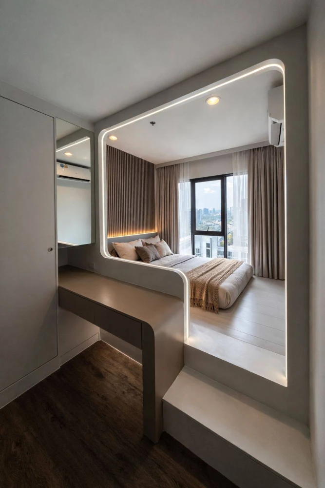 For rent: Regent Home Wuttakat, high floor unit, fully furnished. Book now!